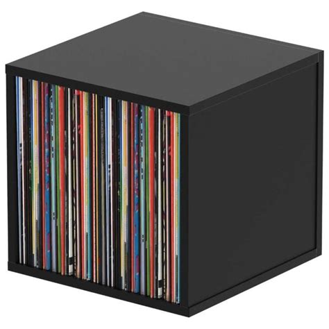 Record Storage Box Metal 